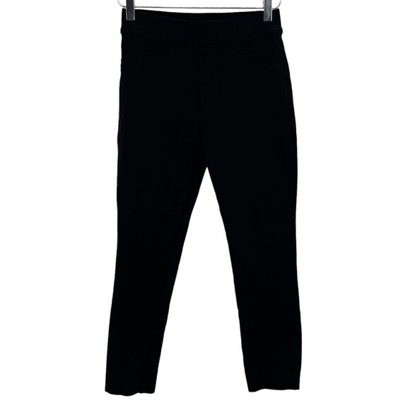 Spanx Women's Size Small Black Perfect Seamed Back Skinny Ponte Knit Pants - Picture 1 of 15
